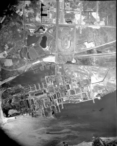 Shipbuilding on League Island In 1868 the City of Philadelphia sold the 923-acre League Island, located in South Philadelphia at the bottom of Broad Street, to the United States government for the bargain price of one dollar.