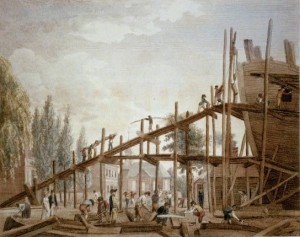 Preparation For War — William Birch William Birch's 1798 print of the frigate
